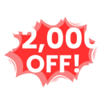 $2,000 off