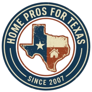 transparent home pros for texas logo